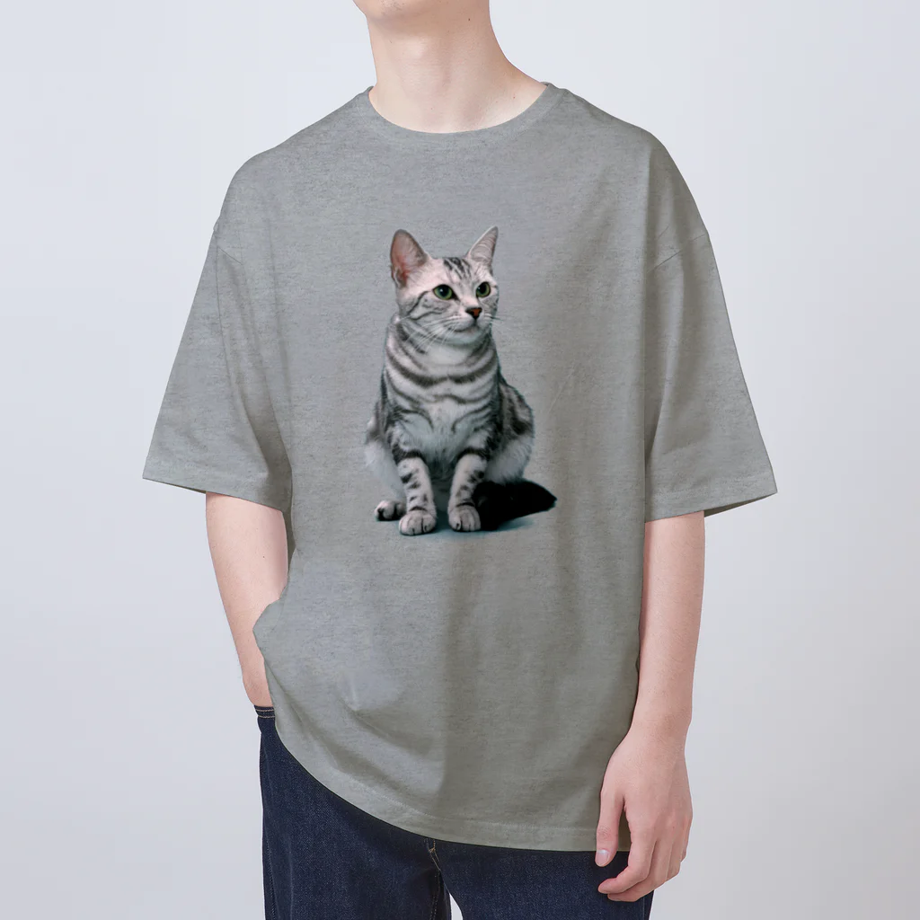 Rubbishのねこ オーバーサイズTシャツ