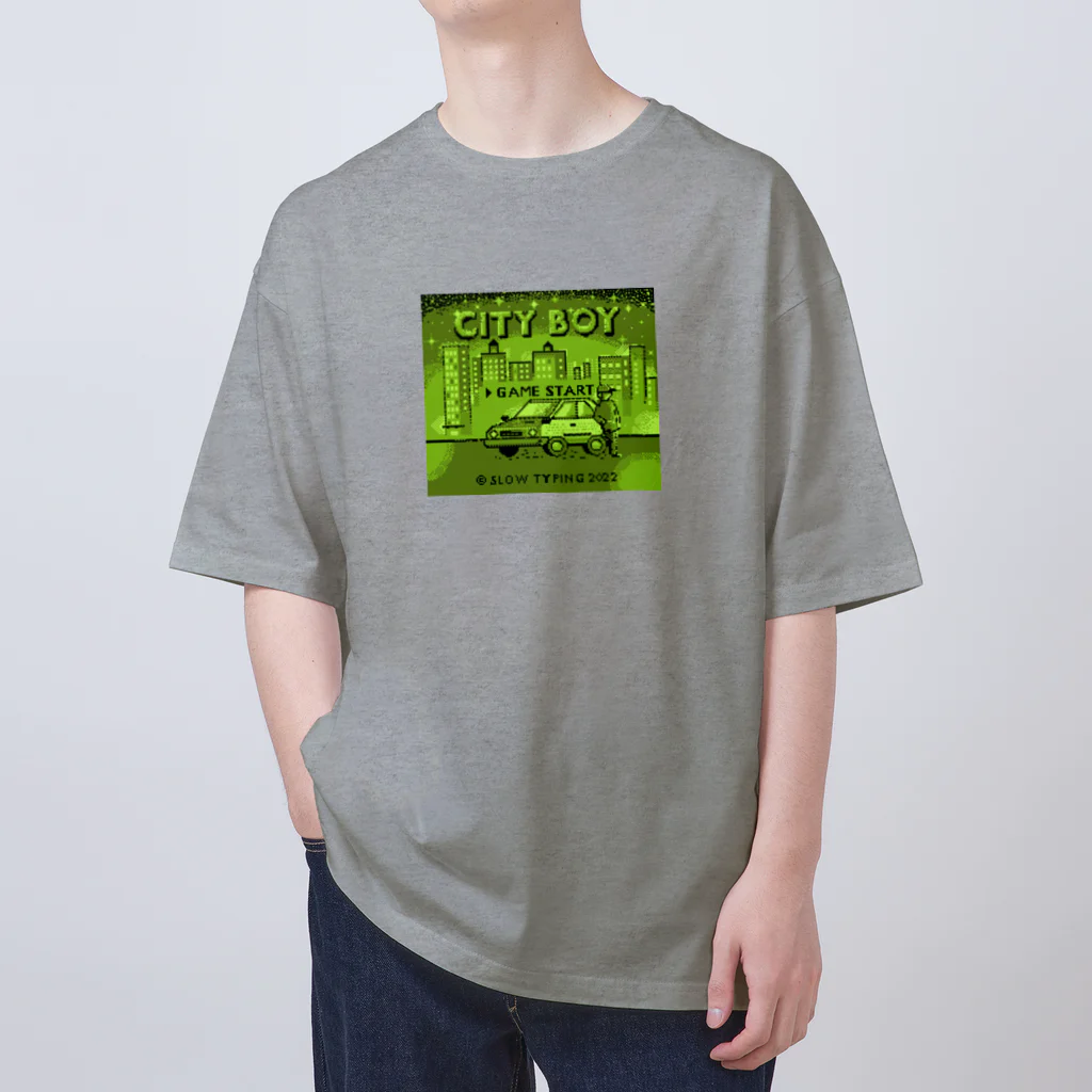 スロータイプ書店 Slowtype BooksのCITY BOY シティボーイ 254 オーバーサイズTシャツ