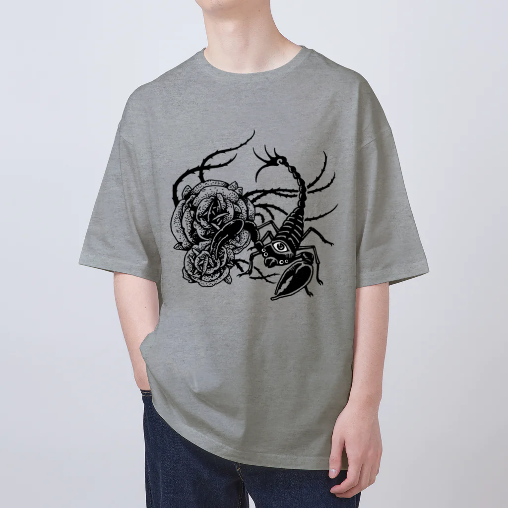 Alba spinaの砂漠の薔薇蠍 オーバーサイズTシャツ