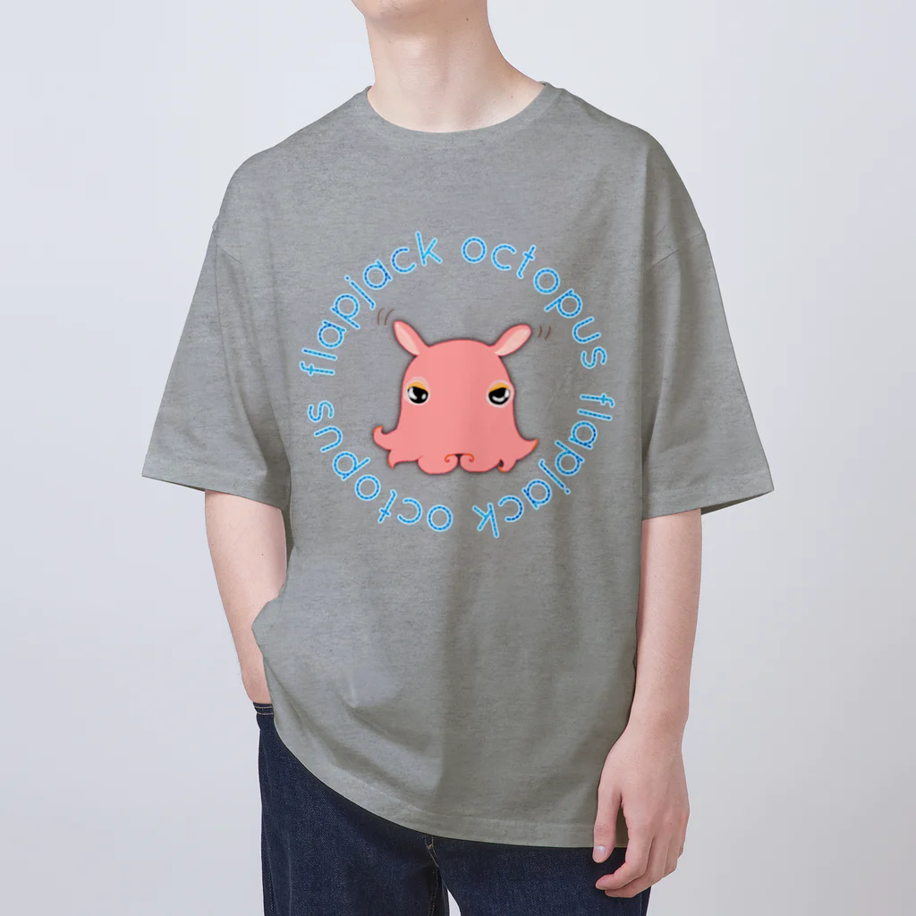 LalaHangeulのFlapjack Octopus(メンダコ) 英語バージョン Oversized T-Shirt