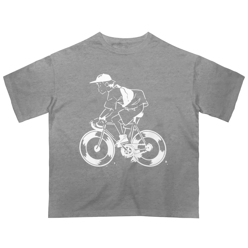 山形屋米店のピストバイクでポタリング Oversized T-Shirt