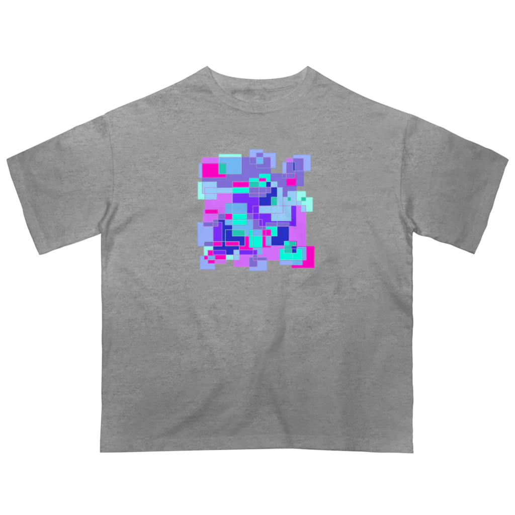 袖がやってるTシャツ屋さんのデジタル〜的な オーバーサイズTシャツ