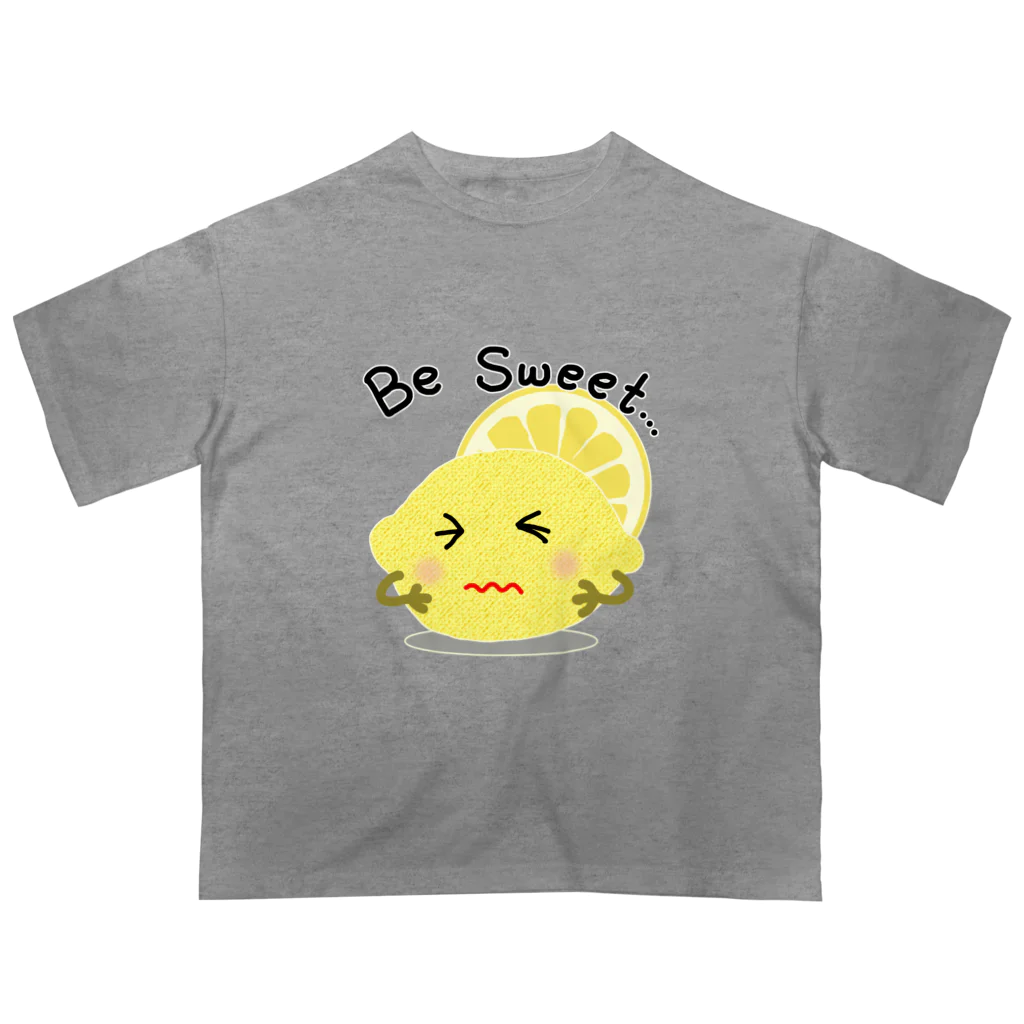 MZグラフィックスのレモン　Be Sweet Oversized T-Shirt