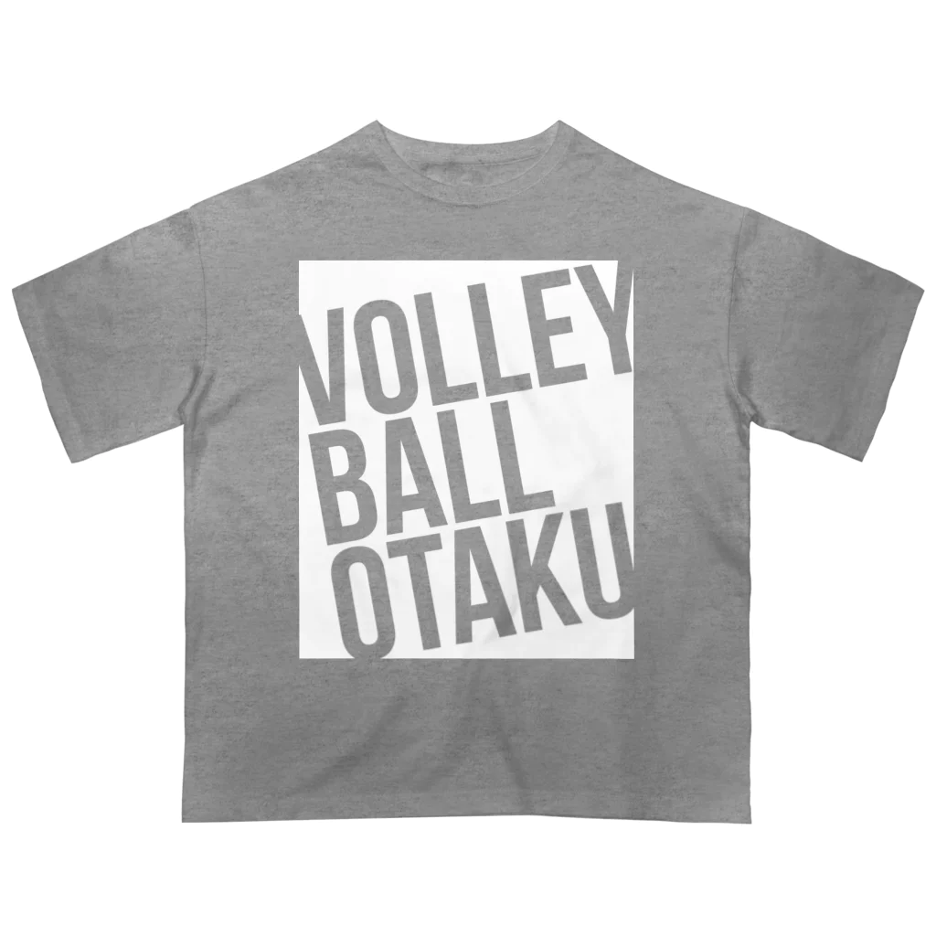 unyounyounyoのVOLLEY BALL OTAKU(オタク)<白インク> オーバーサイズTシャツ