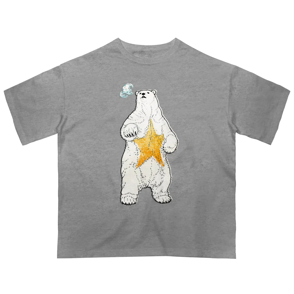 吉川 達哉 tatsuya yoshikawaのPolar Star Bear Oversized T-Shirt