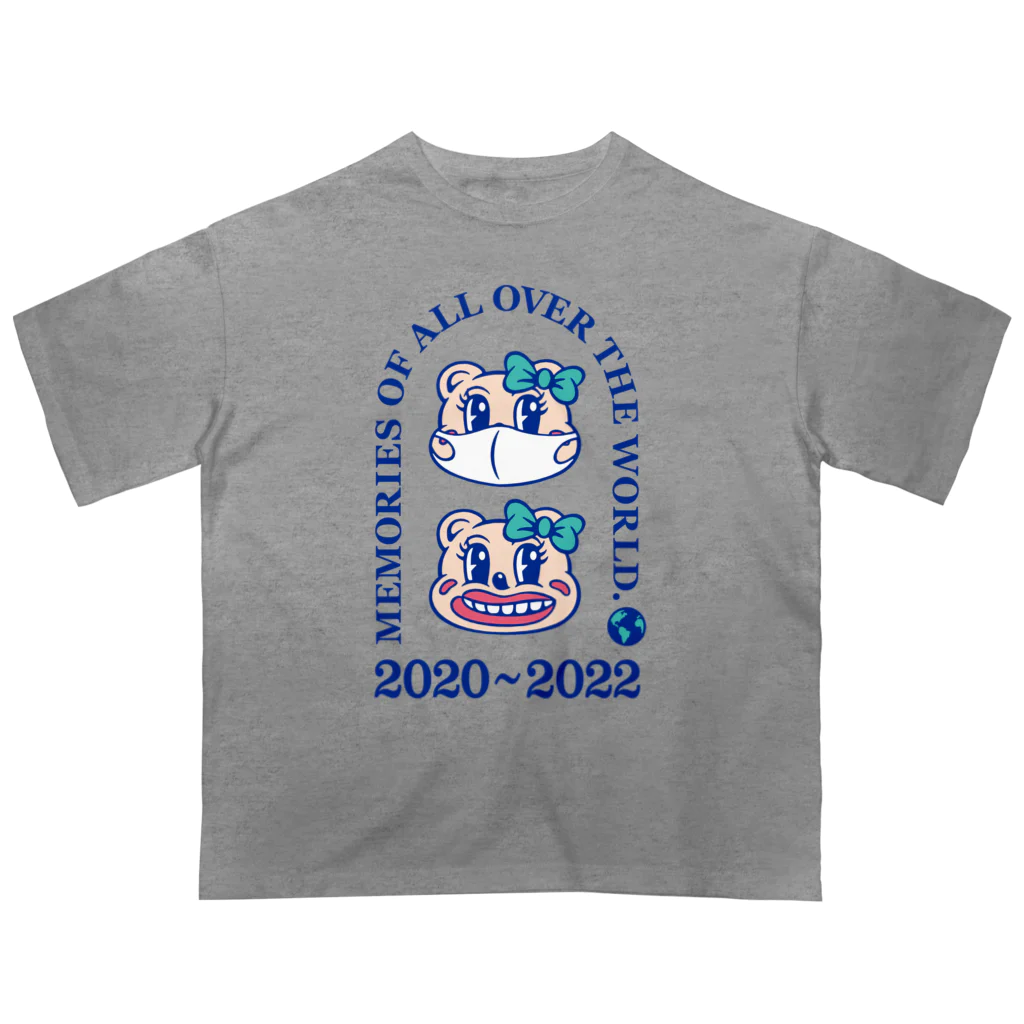 show_yokoのMEMORIES OF ALL OVER THE WORLD.【color】 Oversized T-Shirt