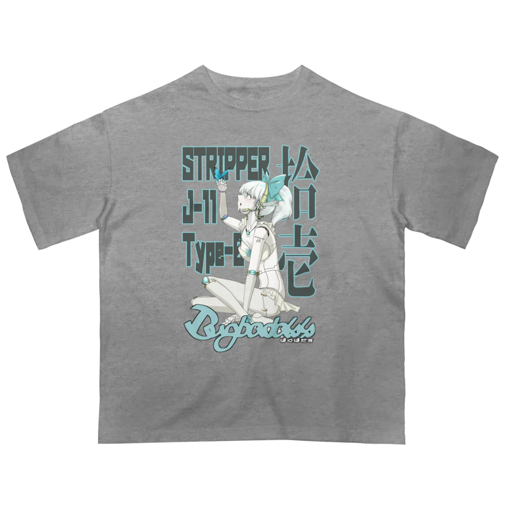 BugbadassのSTRIPPER-J11 オーバーサイズTシャツ