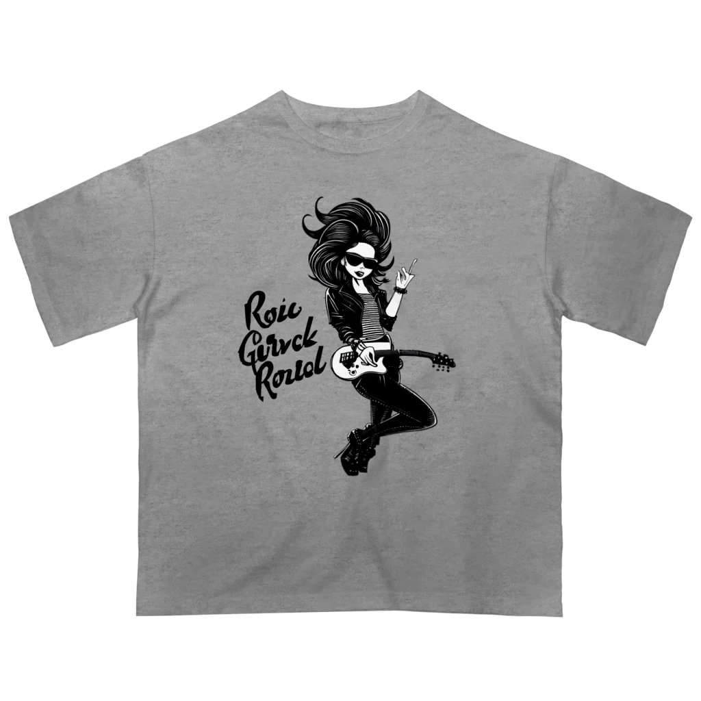 islandmoon13のROCKな女 オーバーサイズTシャツ