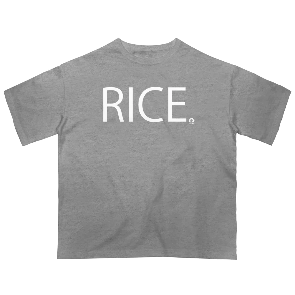 TARAFUKU RICE FARMのつじ農園オリジナルRICEグッズ Oversized T-Shirt