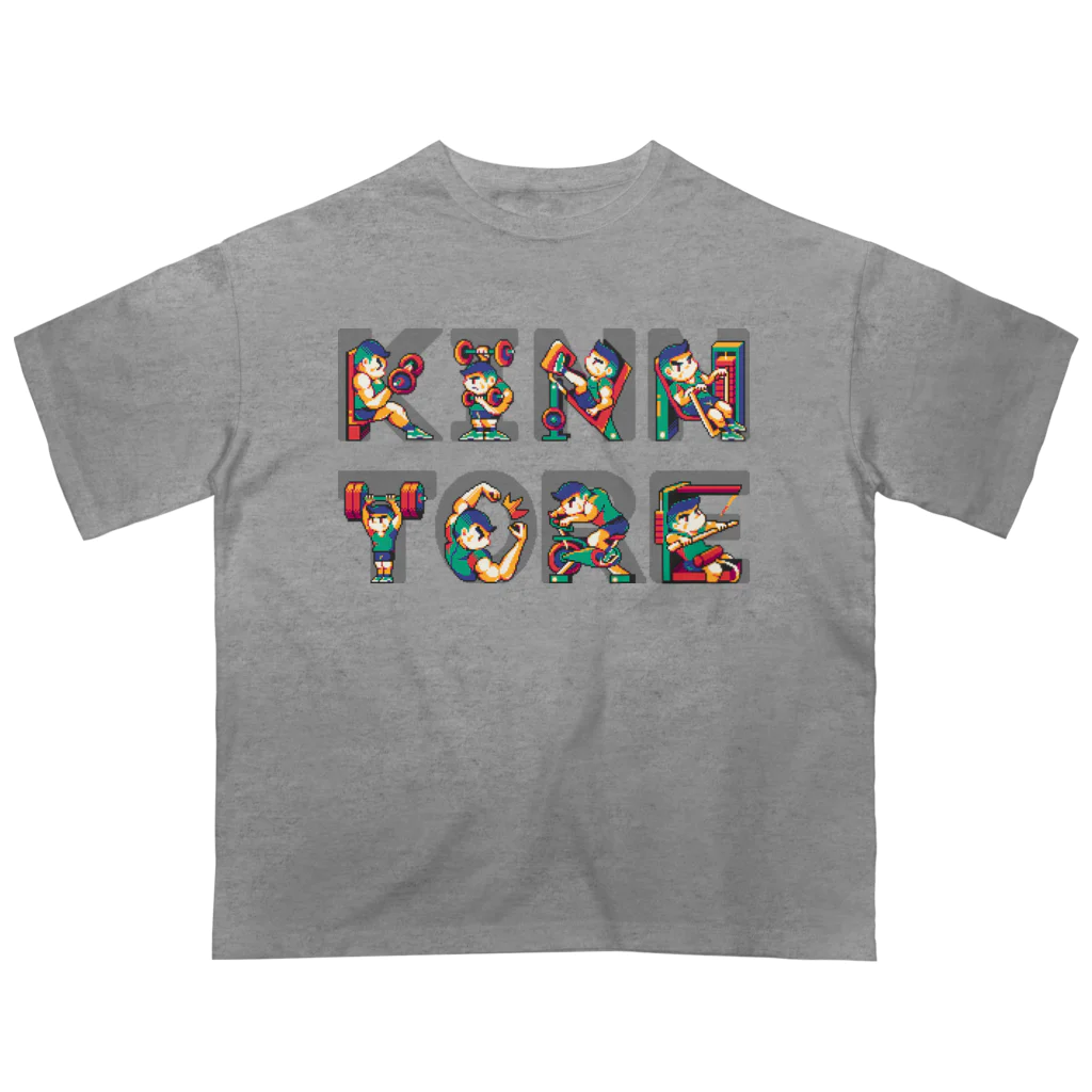 もぺのWord Pixelart “KINN TORE” オーバーサイズTシャツ