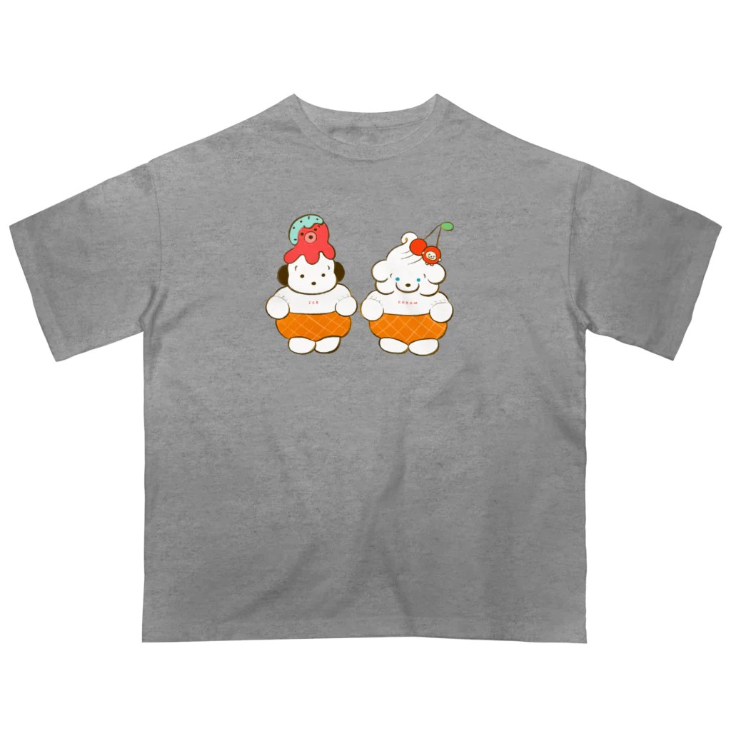 穂の湯のICE CREAM オーバーサイズTシャツ