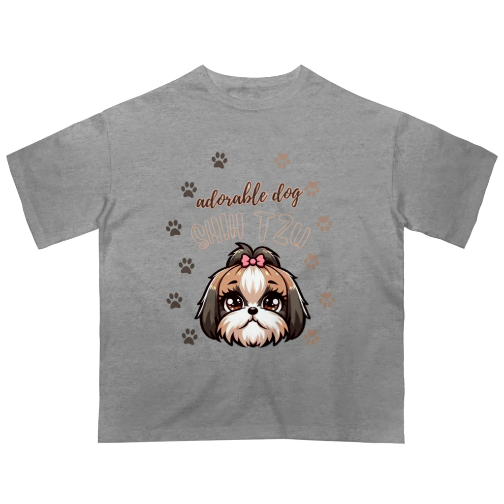 furebuhi　clubのadorable dog　SHIH TZU　（シーズー） Oversized T-Shirt