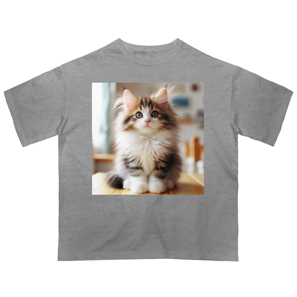 Creation CATのゴージャスCAT オーバーサイズTシャツ