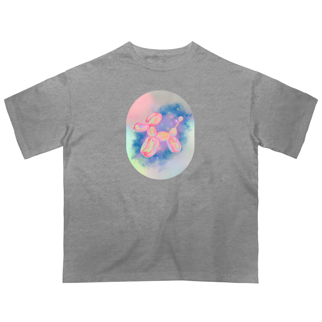 YuRaのバルーンアート オーバーサイズTシャツ