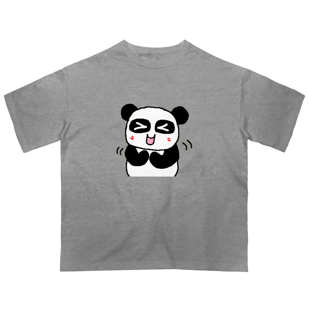 CO-ZOOのぱんだかわいい オーバーサイズTシャツ