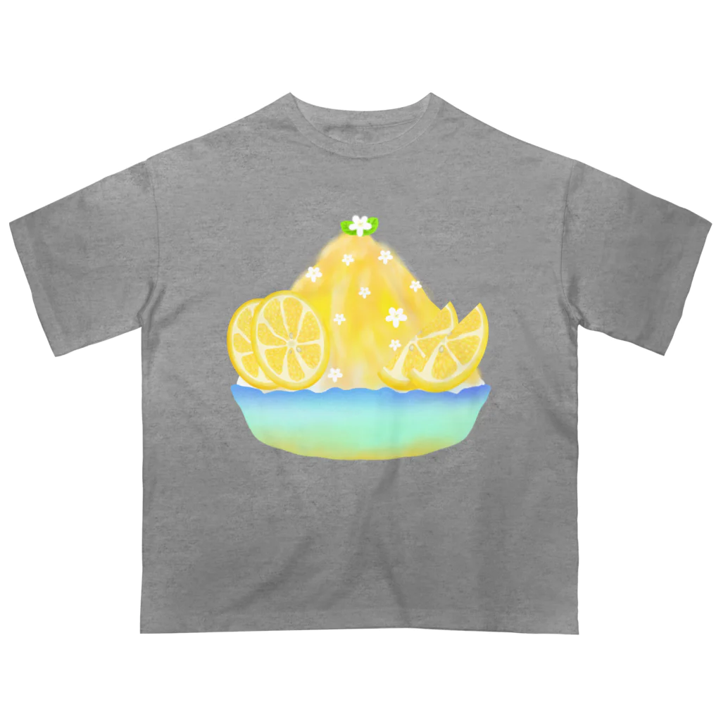 Lily bird（リリーバード）の蜂蜜レモンかき氷 Oversized T-Shirt
