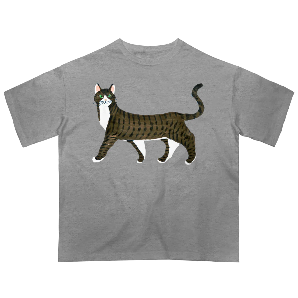 segasworksのきじしろねこ Oversized T-Shirt