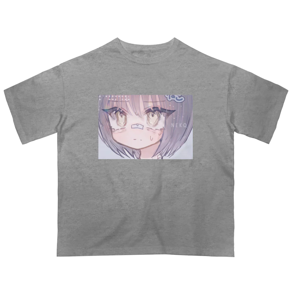 あくむ病院のNEKO オーバーサイズTシャツ