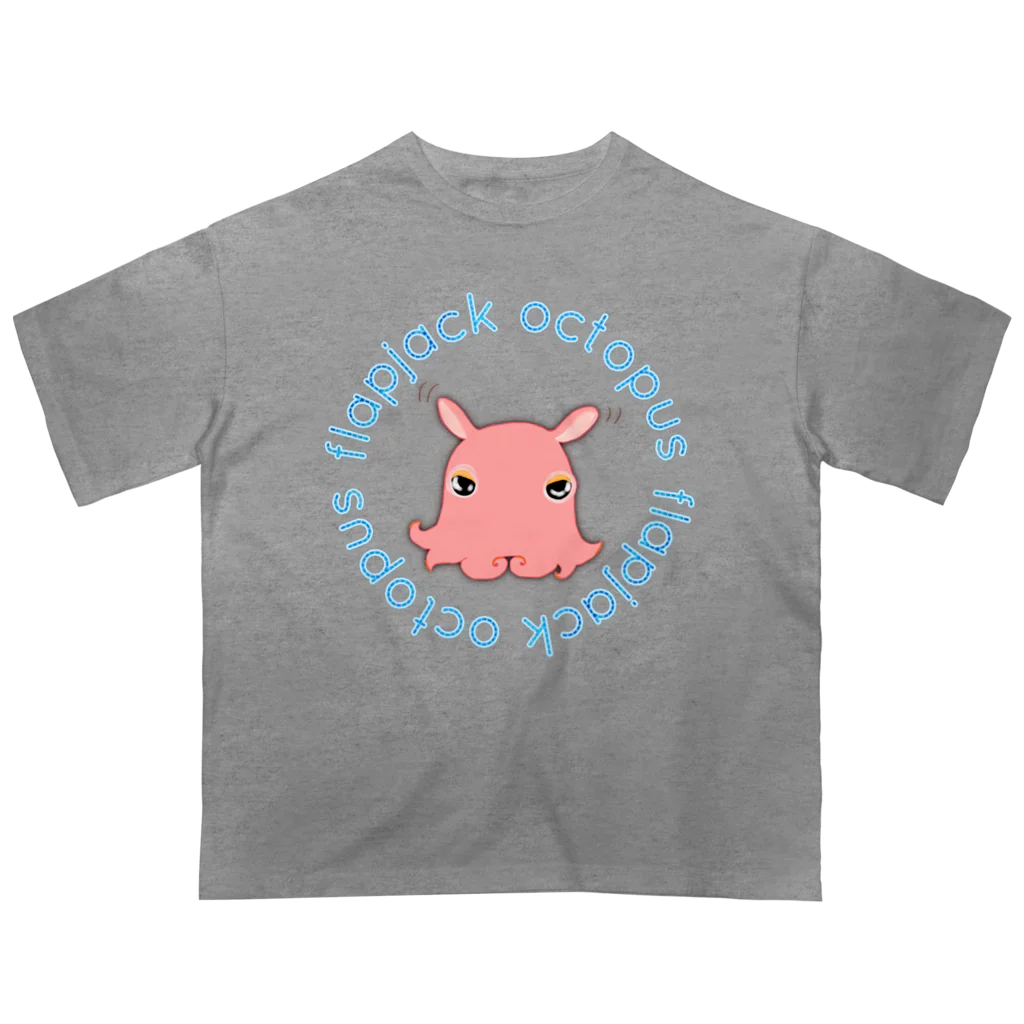 LalaHangeulのFlapjack Octopus(メンダコ) 英語バージョン Oversized T-Shirt