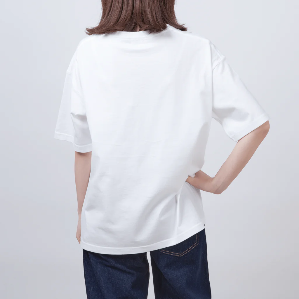 LalaHangeulのワクチン打ってもソーシャルディスタンス Oversized T-Shirt