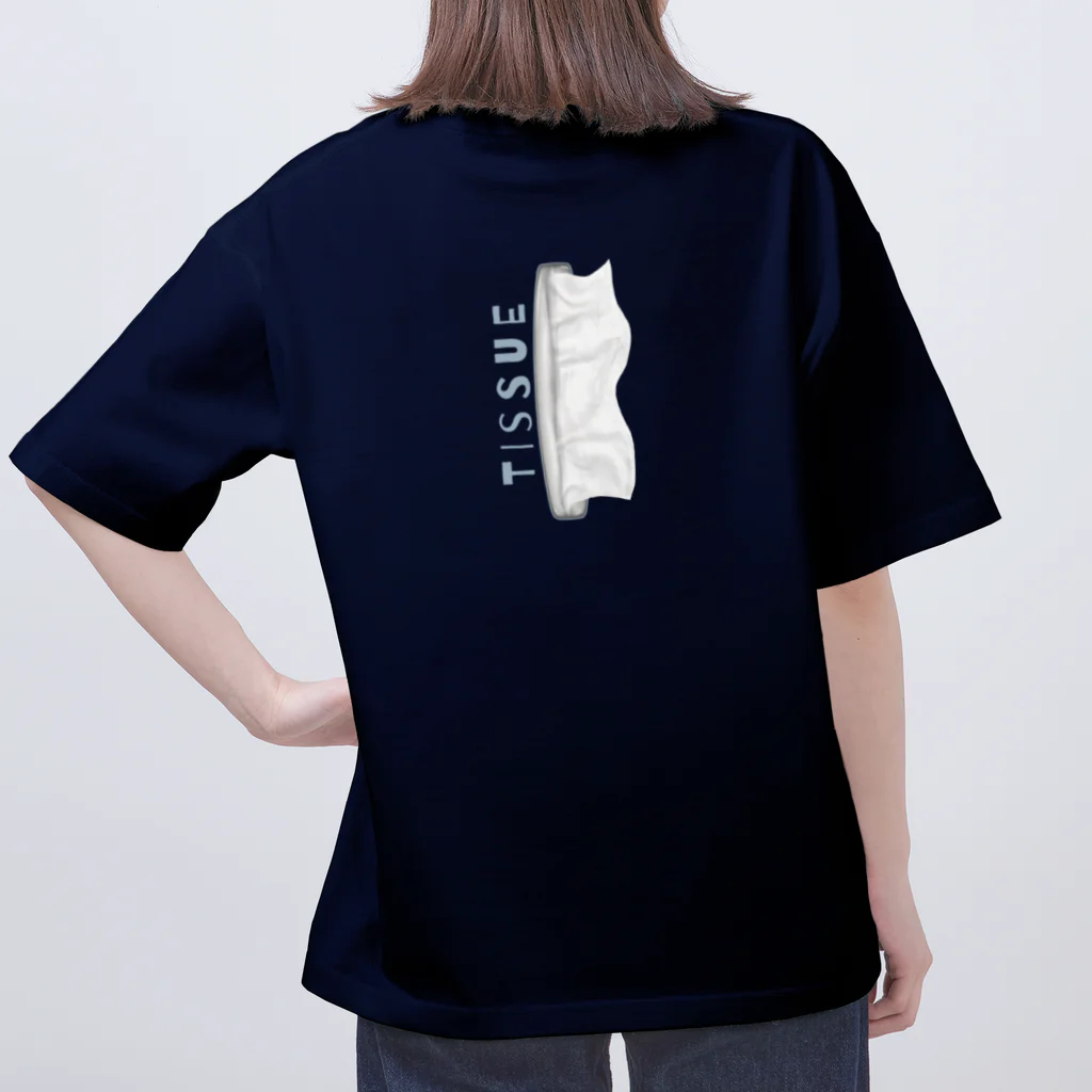 すとろべりーガムFactoryの【バックプリント】 ご自由にお取りください (ティッシュペーパー) Oversized T-Shirt