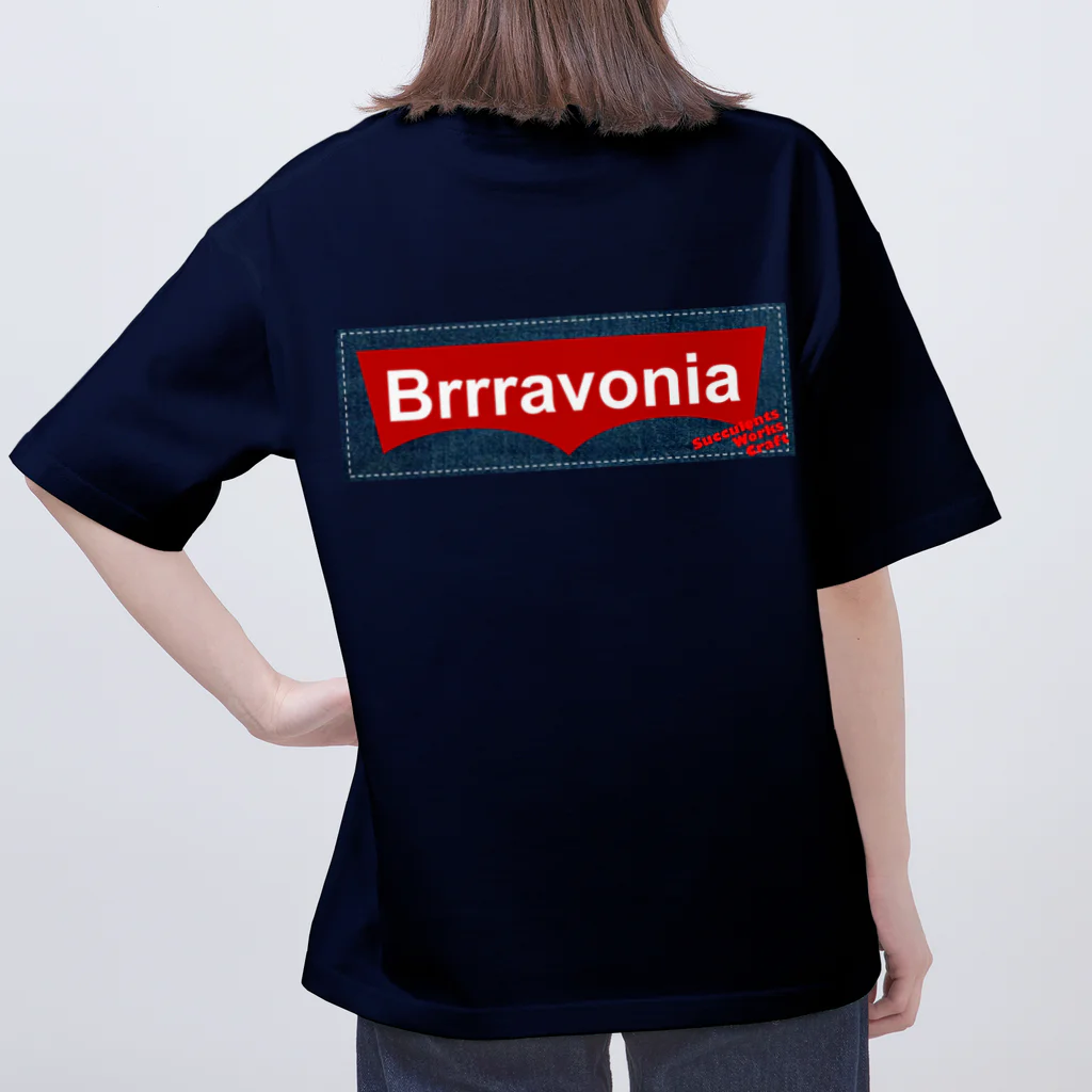 Brrravooo! SucculentsWorksCraftのBrrravoniaさん オーバーサイズTシャツ