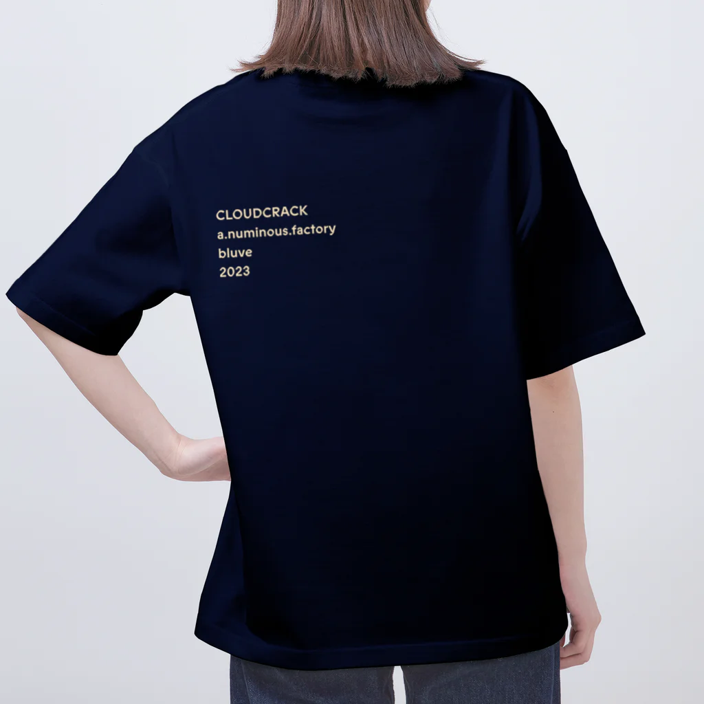 anuminousfactoryのCLOUDCRACK Oversized T-Shirt