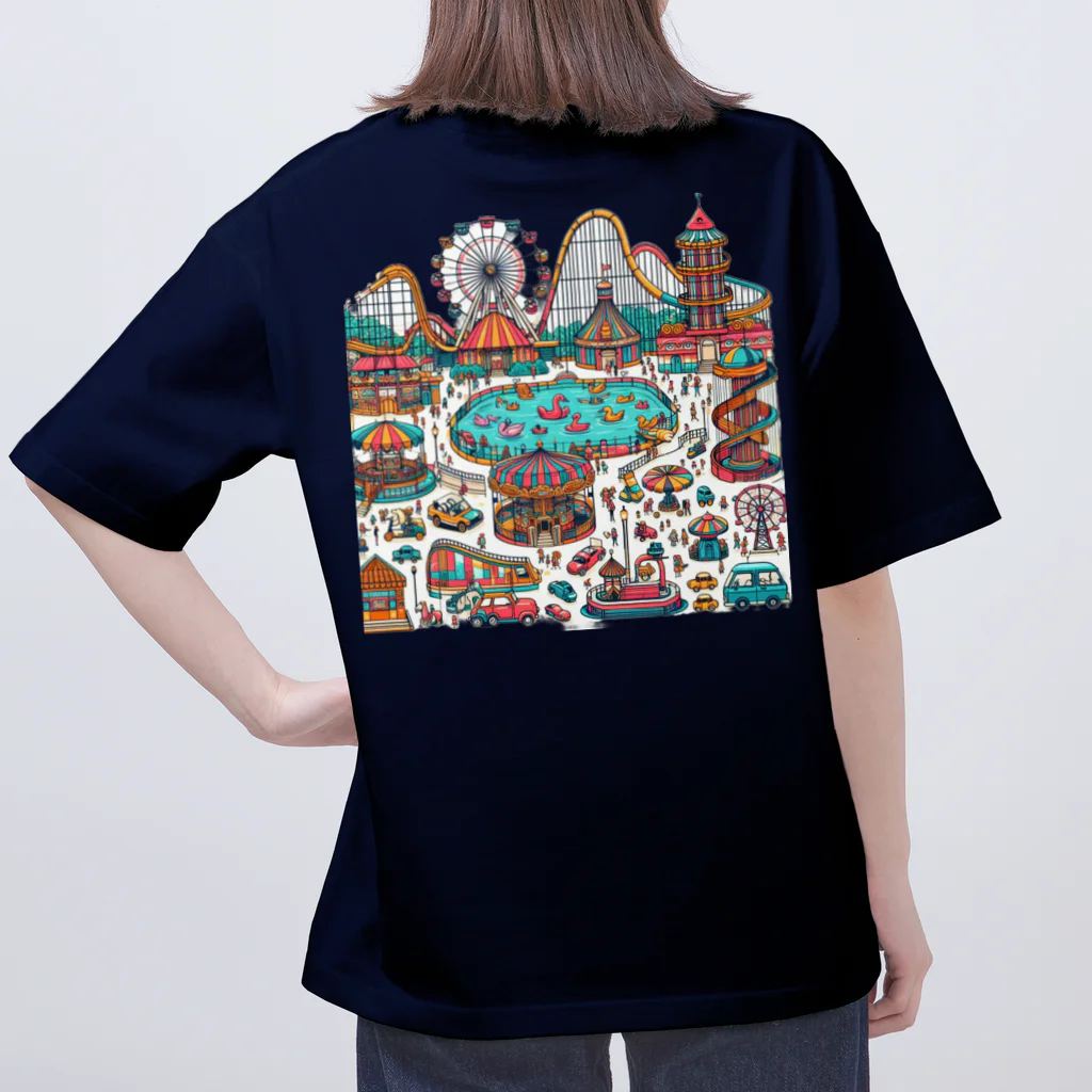 ぴくちゃー55の楽しい遊園地 Oversized T-Shirt