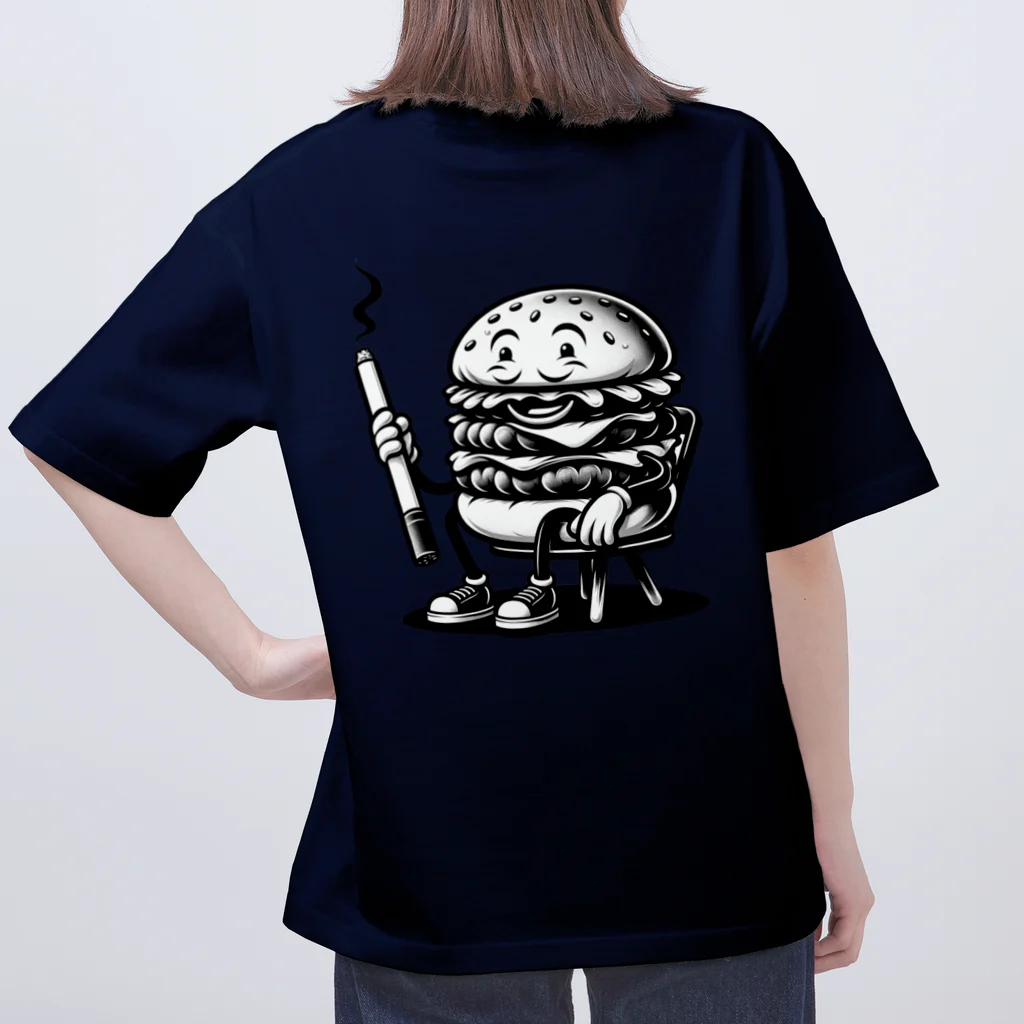 木更津CHILL の木更津バーガー Oversized T-Shirt