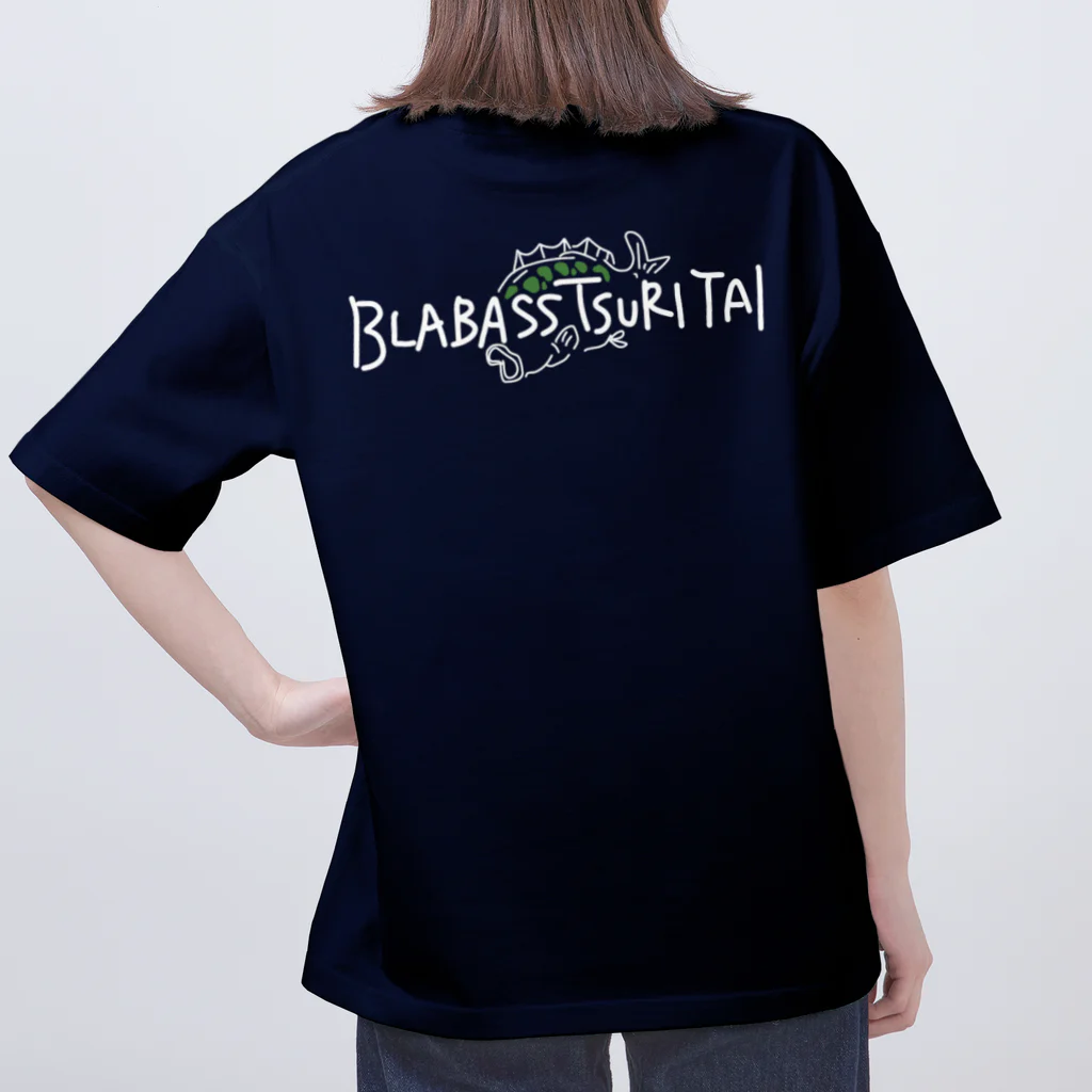 comaoのブラックバス　ブラバス釣りたい！ オーバーサイズTシャツ