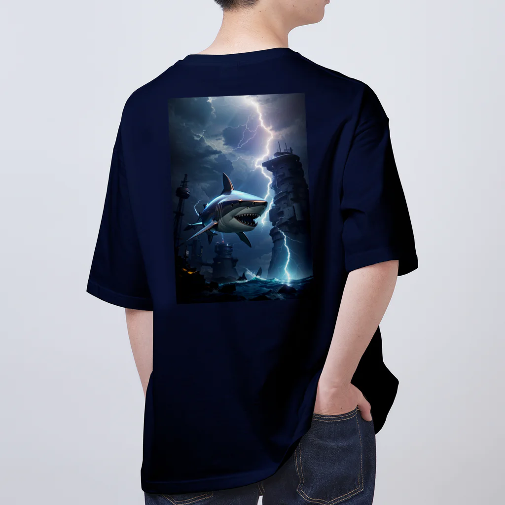 Yoma-chrisのMeka Shark T オーバーサイズTシャツ