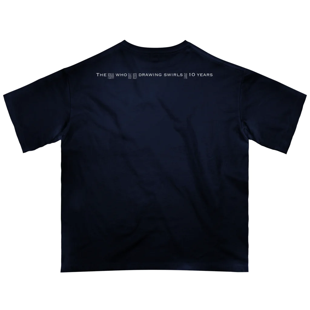 渦を10年描いてる人のDeep オーバーサイズTシャツ