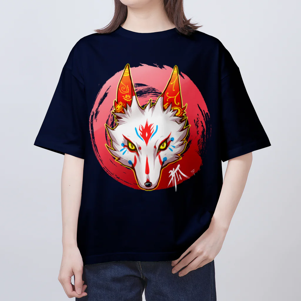 SWの狐火 オーバーサイズTシャツ