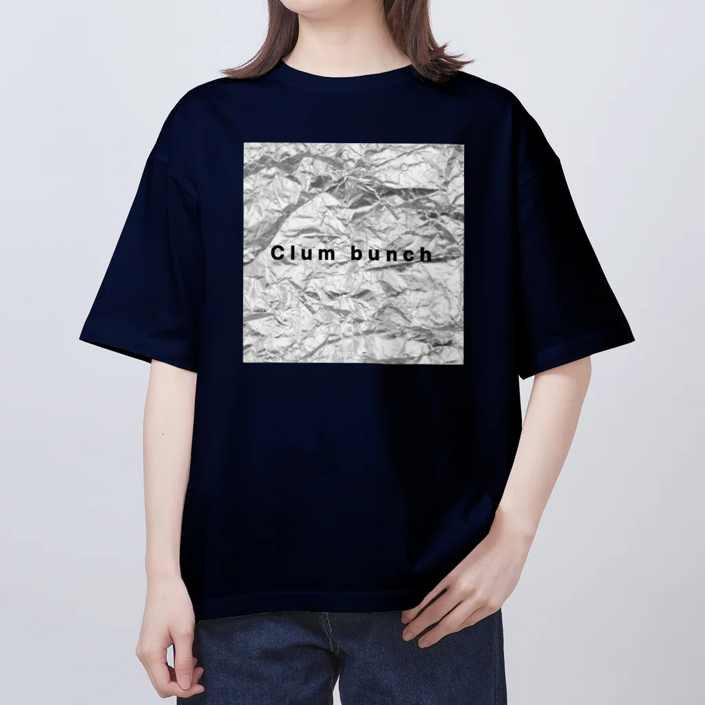 Clum bunchのくしゃくしゃくしゃくしゃ Oversized T-Shirt