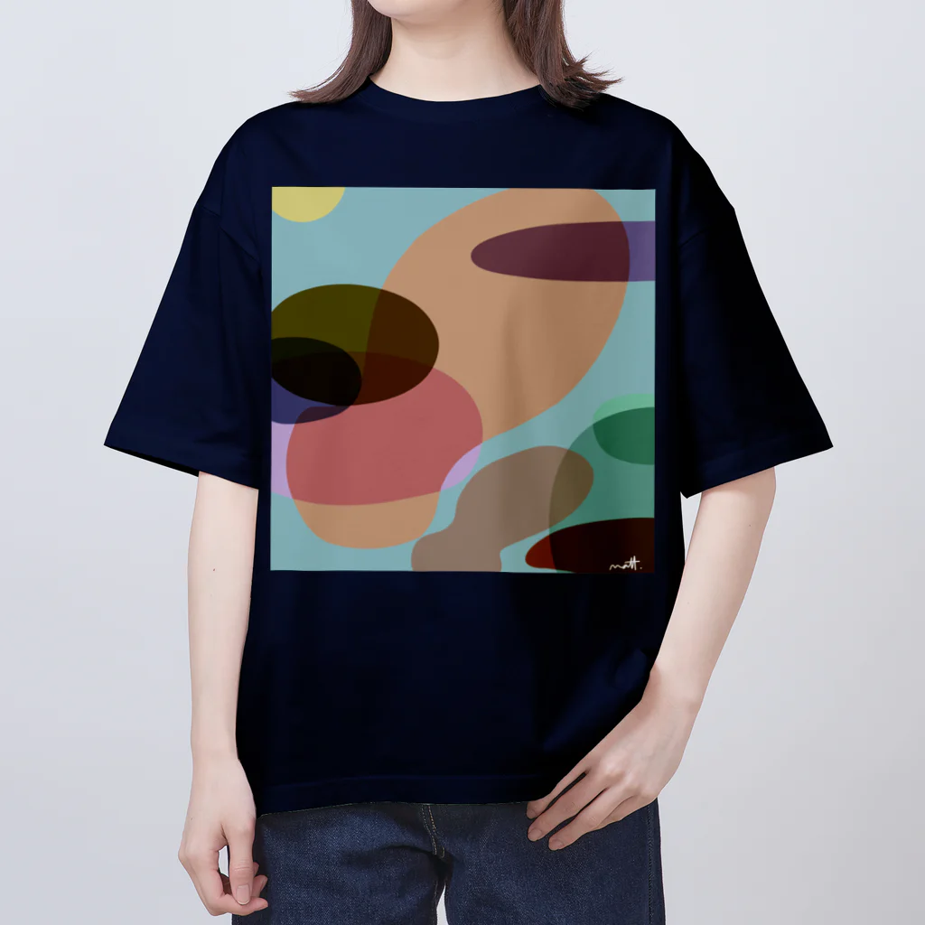 tidepoolの潮溜りのミーバイdesign Oversized T-Shirt