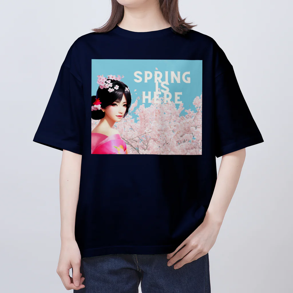 ©️みるのお花見女性SAKURA Oversized T-Shirt