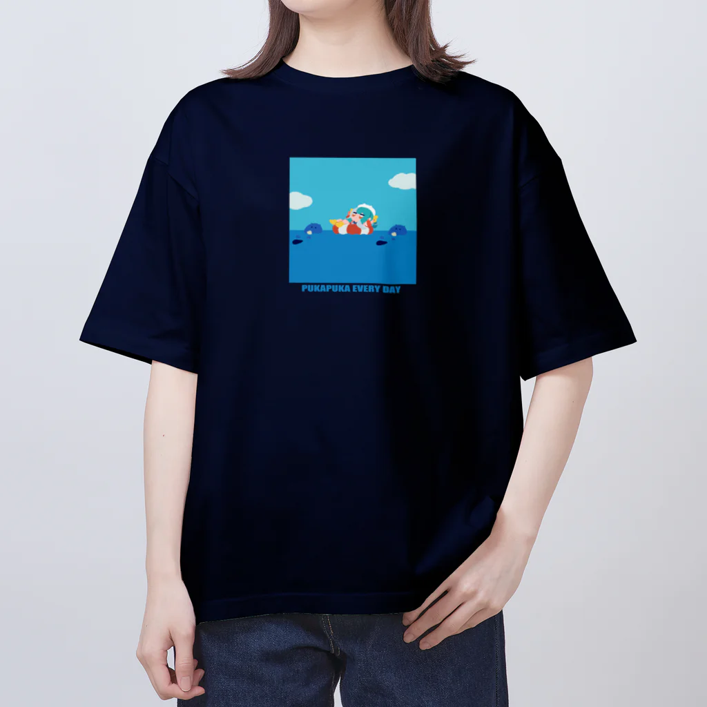 成海うら🏖NiUふぁみりーのPUKAPUKA EVERY DAY オーバーサイズTシャツ