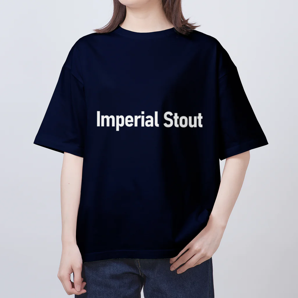 MISTER SATURDAYNIGHT BREWINGのimperial stout ビールロゴ オーバーサイズTシャツ