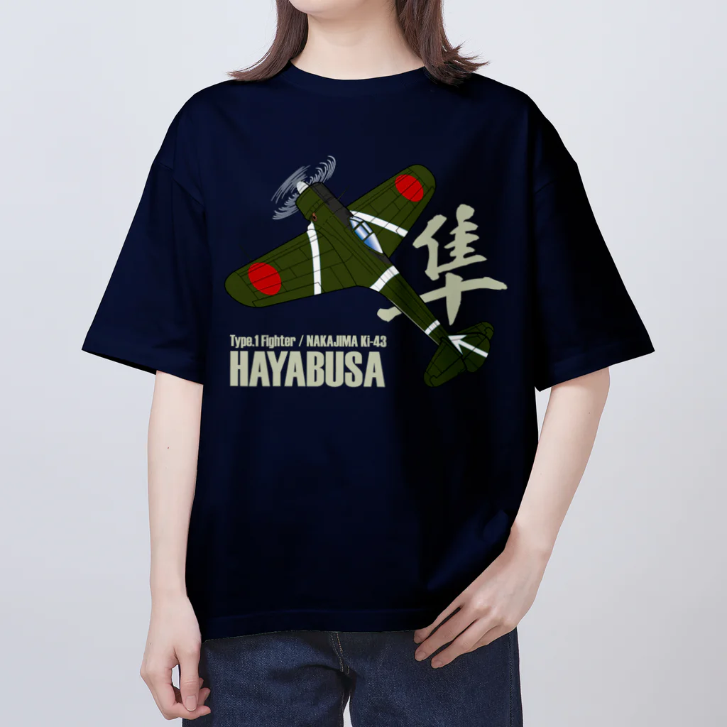 Atelier Nyaoの一式戦ハヤブサ 加藤隼戦闘隊長機 type.1 Oversized T-Shirt