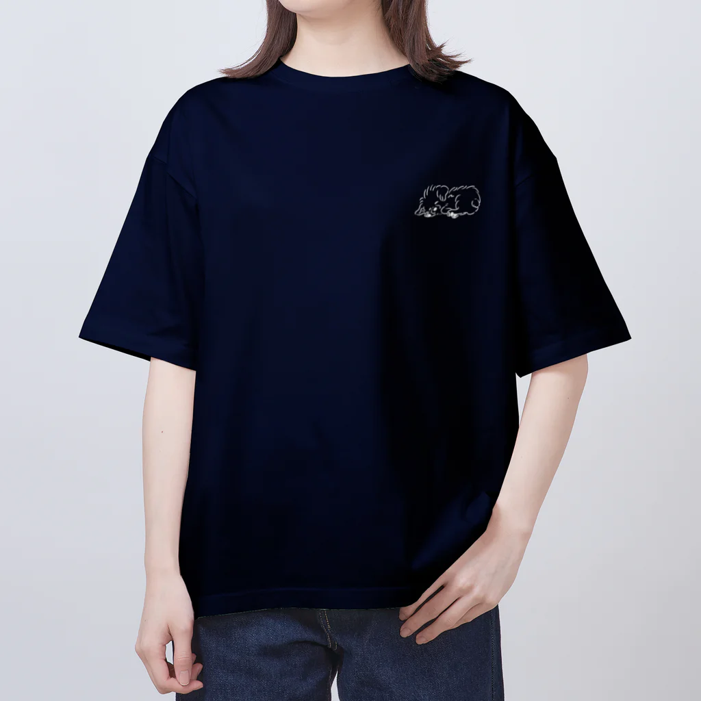 雪ひらなべ@インハウスデザイナーのねいきぽふぽふ Oversized T-Shirt