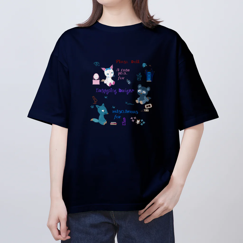 nachau7のコン太のあのね6 オーバーサイズTシャツ