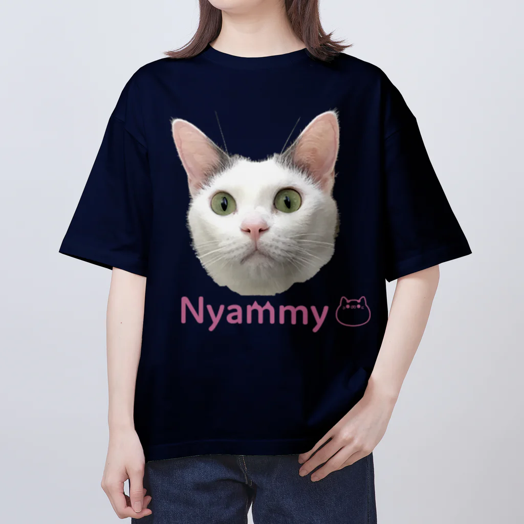 sunsunshopのNyammy Oversized T-Shirt