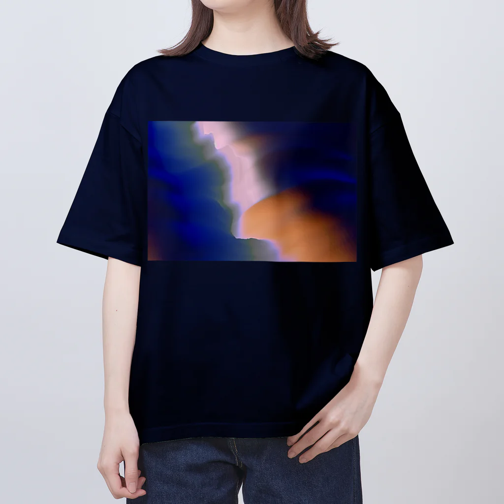 anuminousfactoryのCLOUDCRACK Oversized T-Shirt