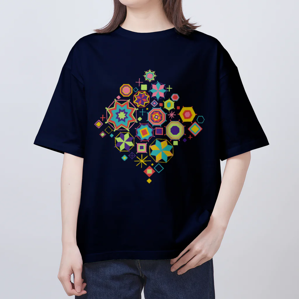 IZANAMI by Akane Yabushitaの東南アジアのチャーム（キャンディカラー） オーバーサイズTシャツ