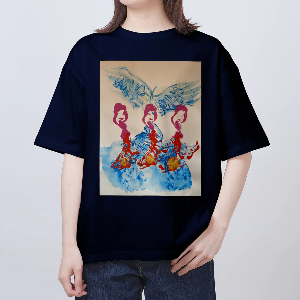 HiraHiraPaperのdancing オーバーサイズTシャツ