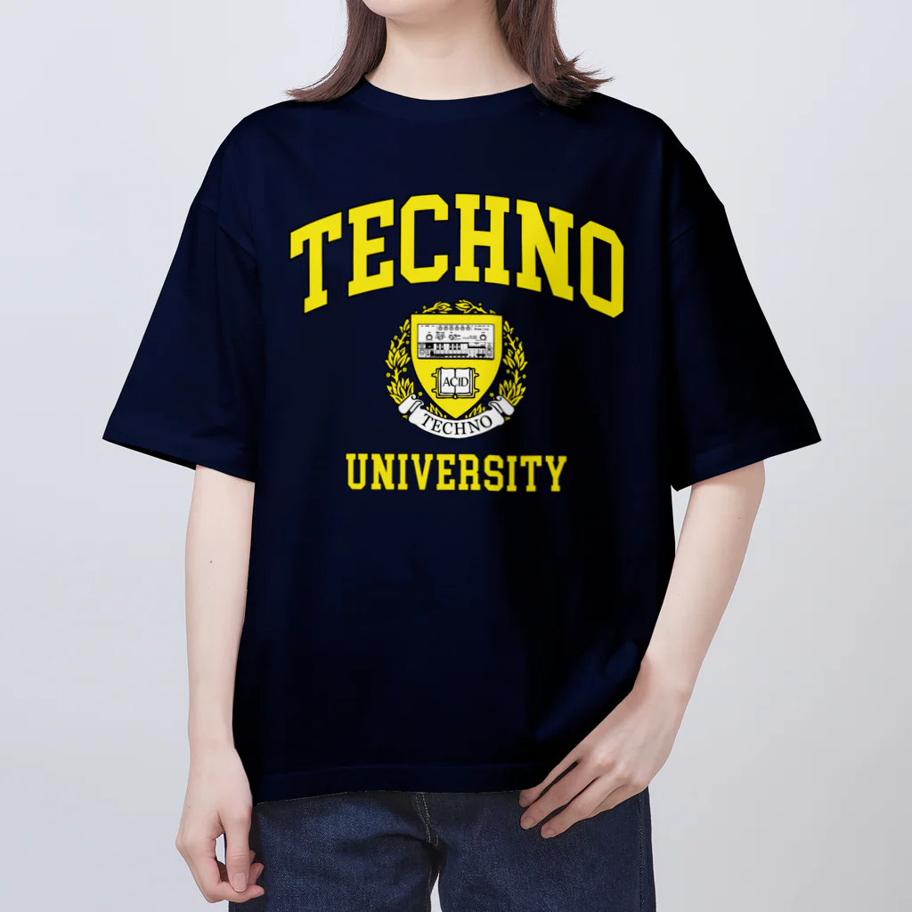 スタジオモリスのテクノ大学 Oversized T-Shirt