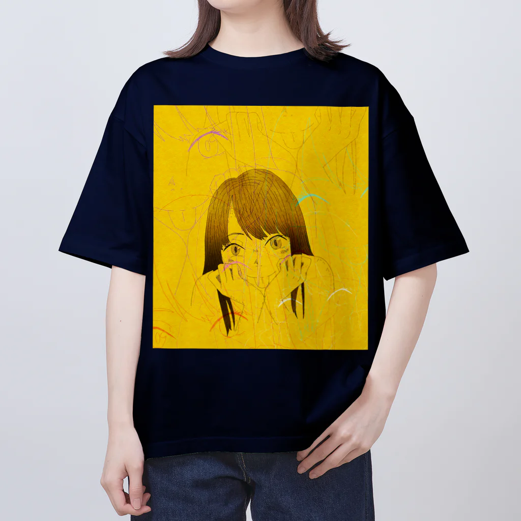 AngryDogのKawaii Oversized T-Shirt