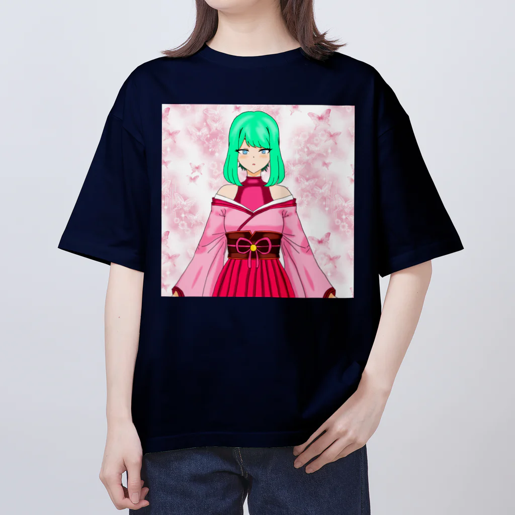 Doll Fantasyの桜月フサ丸／🦋 オーバーサイズTシャツ