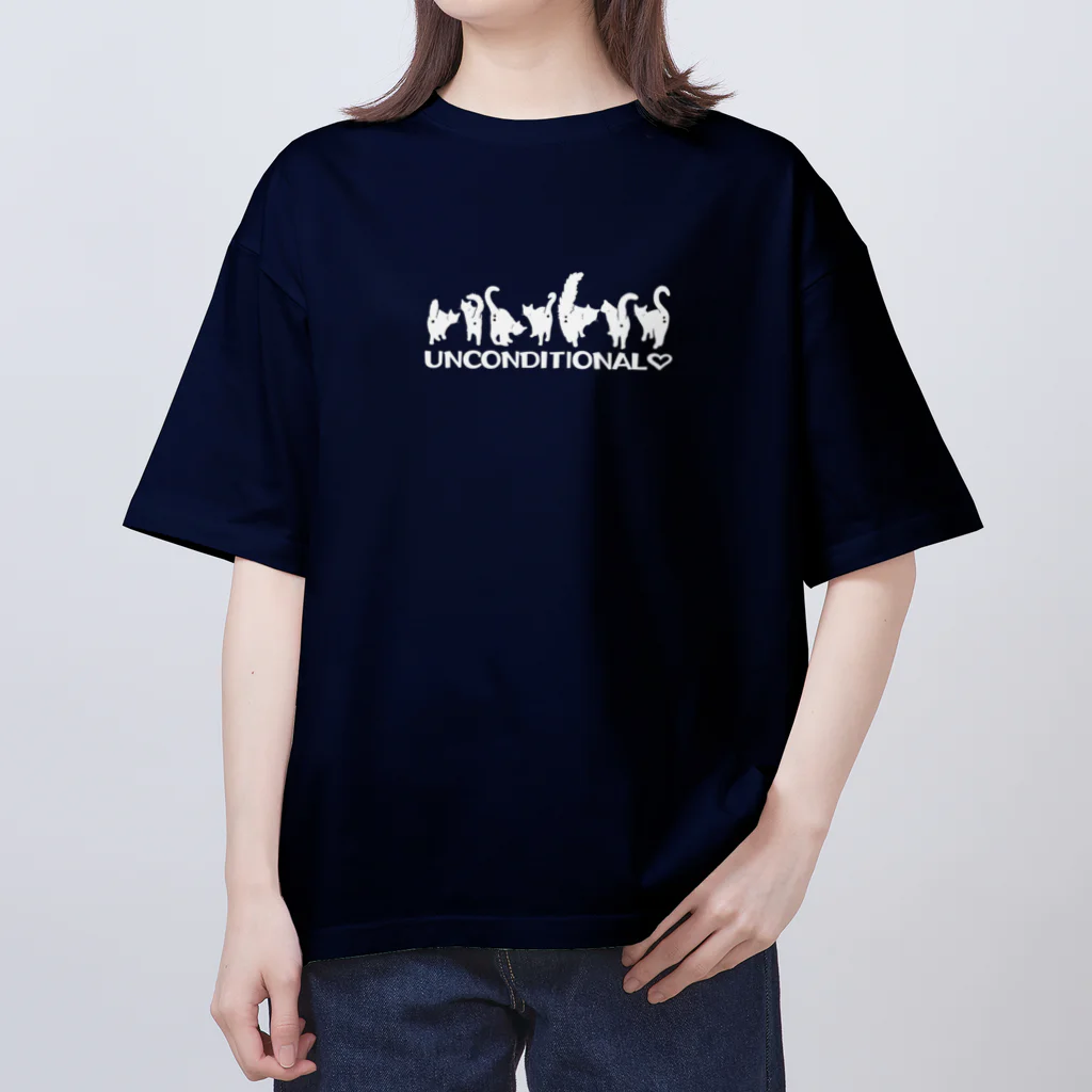 gyū-toのSevenCats (w) オーバーサイズTシャツ