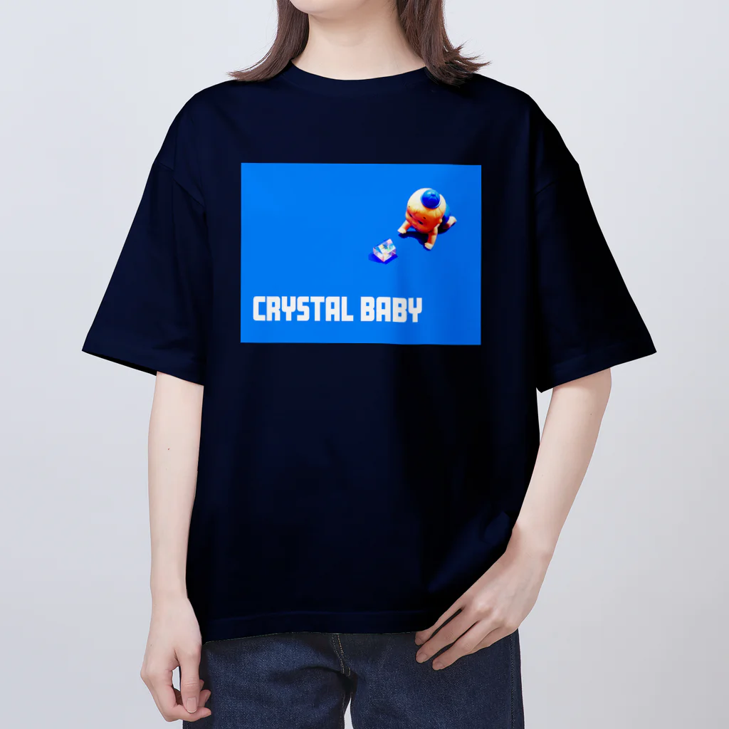 加藤亮のクリスタルベイビー オーバーサイズTシャツ